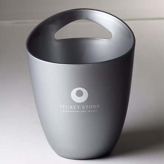 Großhandel hochwertiger Acryl transparenter klarer Eiskübel Kunststoff Champagner Eiskübel