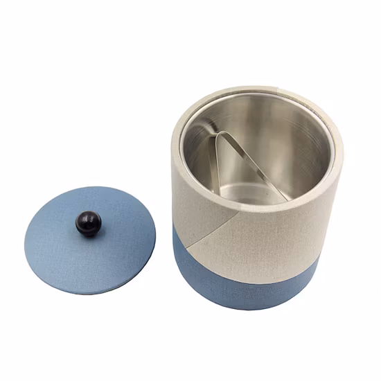 Edelstahl-Eiskübel mit Deckel, doppelte Isolierung, Champagner-Eisbox, Behälter, Aufbewahrungsbox, Haushalt, Küche, Fass, Restaurant, Bar, Zubehör